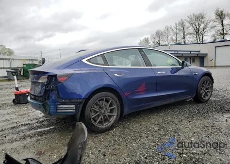 2018 Tesla Model 3 from USA, damaged, VIN 5YJ3E1EA3JF160298